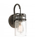 Brinley 1 Light Wall Light Olde Bronze E27-1