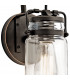 Brinley 1 Light Wall Light Olde Bronze E27-3