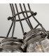 Brinley 6 Light Cluster Pendant Olde Bronze E27-5