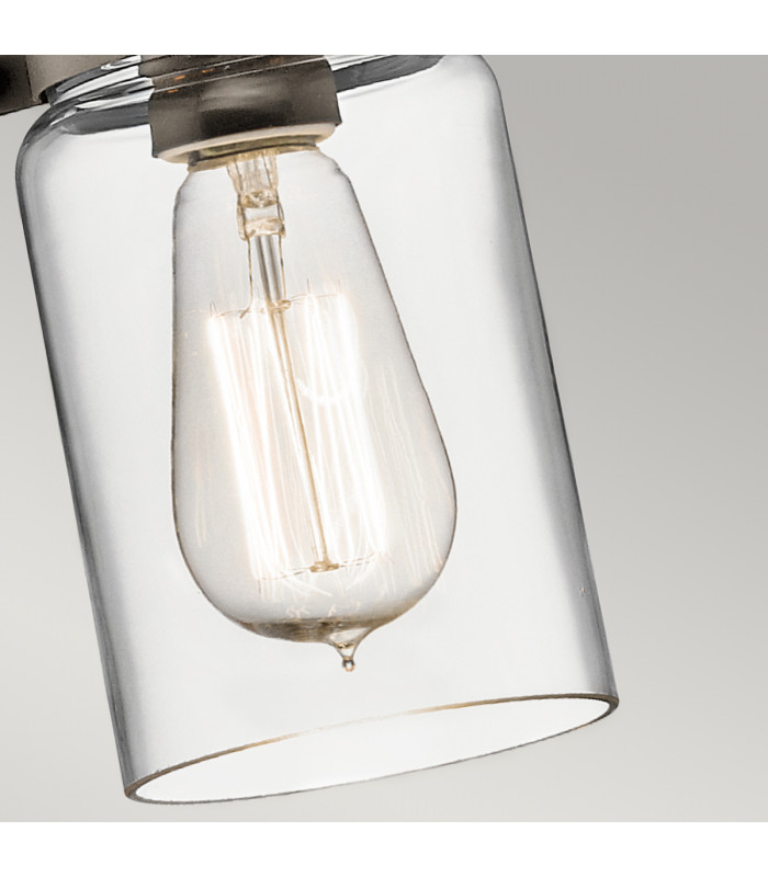 Brinley 1 Light Ceiling Mini Pendant Olde Bronze E27-4
