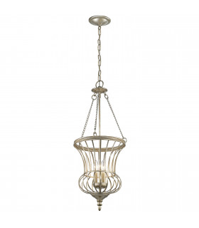 Calla 3 Light  Medium Ceiling Pendant Gold E14