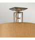 Celestial 3 Light Semi Flush Ceiling Light Bronze Beige E27-2