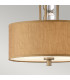 Celestial 3 Light Semi Flush Ceiling Light Bronze Beige E27-4