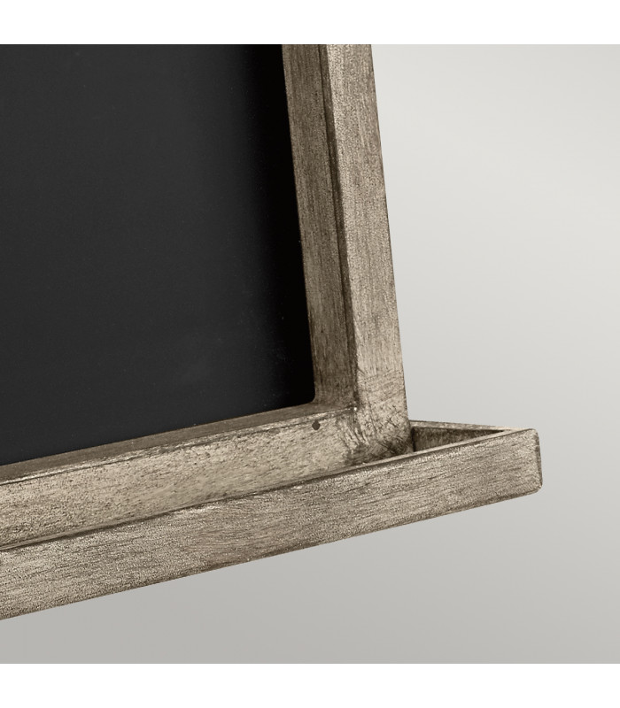 Chalkboard Wall Light Weathered Zinc-4