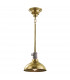 Cobson 1 Light Dome Ceiling Mini Pendant Brass E27-1