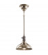 Cobson 1 Light Mini Dome Ceiling Pendant Light Polished Nickel E27-1