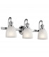 Cora 3 Light Bathroom Wall Light Polished Chrome IP44 G9-1