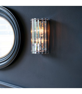 Crystal Skye 2 Light Indoor Wall Light Chrome Crystal G9-2