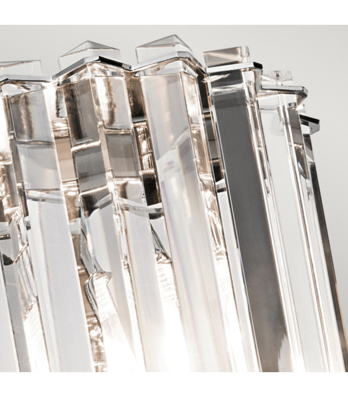Crystal Skye 2 Light Indoor Wall Light Chrome Crystal G9-4
