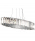 Crystal Skye 12 Light Island Bar Crystal Pendant Chrome-1