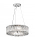 Crystal Skye 6 Light Ceiling Pendant Chrome with Crystals G9-1