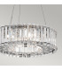 Crystal Skye 6 Light Ceiling Pendant Chrome with Crystals G9-6