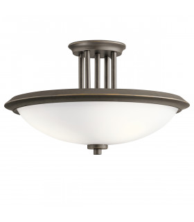 Dreyfus 3 Light Semi Flush Olde Bronze-2