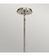 Emory 4 Light Semi Flush Round Ceiling Pendant Light Pewter E27-2