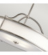 Emory 4 Light Semi Flush Round Ceiling Pendant Light Pewter E27-3