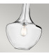 Everly 1 Light Medium Dome Ceiling Pendant Light Chrome E27-4