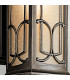 Franceasi 1 Light Outdoor Medium Wall Lantern Light Olde Bronze IP44 E27-4