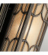 Franceasi 1 Light Outdoor Small Wall Lantern Light Olde Bronze IP44 E27-3