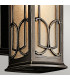 Franceasi 1 Light Outdoor Small Wall Lantern Light Olde Bronze IP44 E27-4