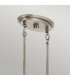 Kichler Grand Bank 5 Light Chandelier Antique Grey-3