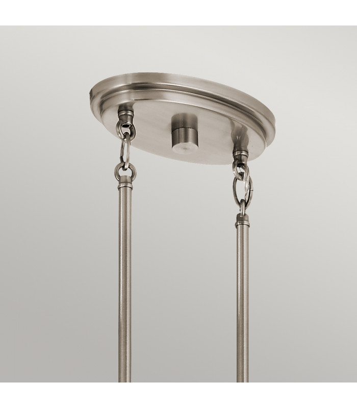 Kichler Grand Bank 5 Light Chandelier Antique Grey-3
