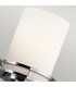 Hendrik 2 Light Bathroom Wall Light Polished Chrome IP44 G9-4