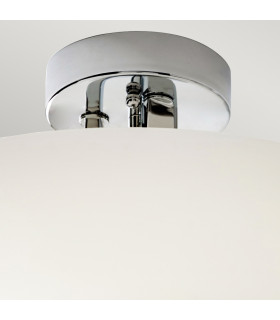 Hendrik 3 Light Semi Flush Bathroom Ceiling Light Polished Chrome IP44 G9-2
