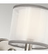 Lacey 1 Light Wall Light Antique Pewter E14-4