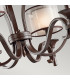 Lacey 9 Light Multi Arm Chandelier Bronze Finish E14-2