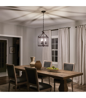 Larkin 3 Light Medium Ceiling Pendant Olde Bronze E14-2