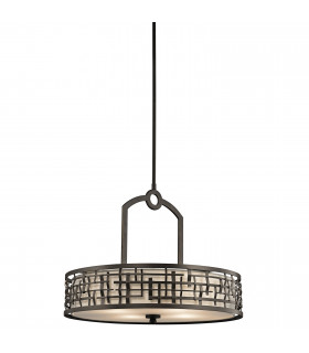 Loom 4 Light Ceiling Pendant Bar Olde Bronze E27