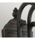 Luverne 1 Light Medium Outdoor Wall Lantern Bronze IP44 E27-3