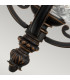 Luverne 1 Light Outdoor Small Wall Lantern Light Rubbed Bronze IP44 E27-4