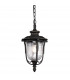Luverne 1 Light Outdoor Ceiling Chain Lantern Rubbed Bronze E27-1