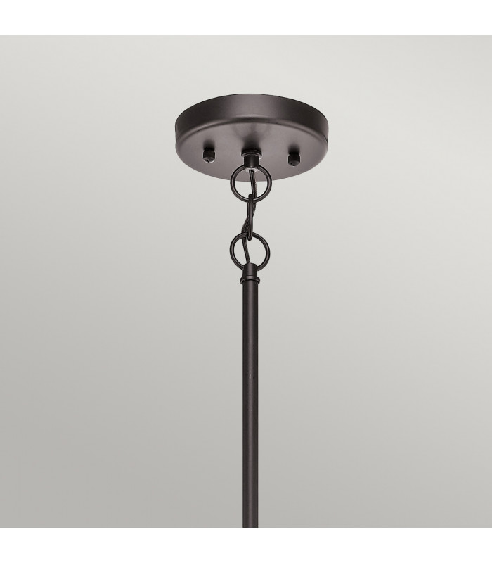 Lyndon 5 Light Outdoor Chandelier Pendant Lighting Bronze IP44 E27-3