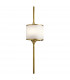 Mona 2 Light Bathroom Wall Light Brass IP44 G9-1