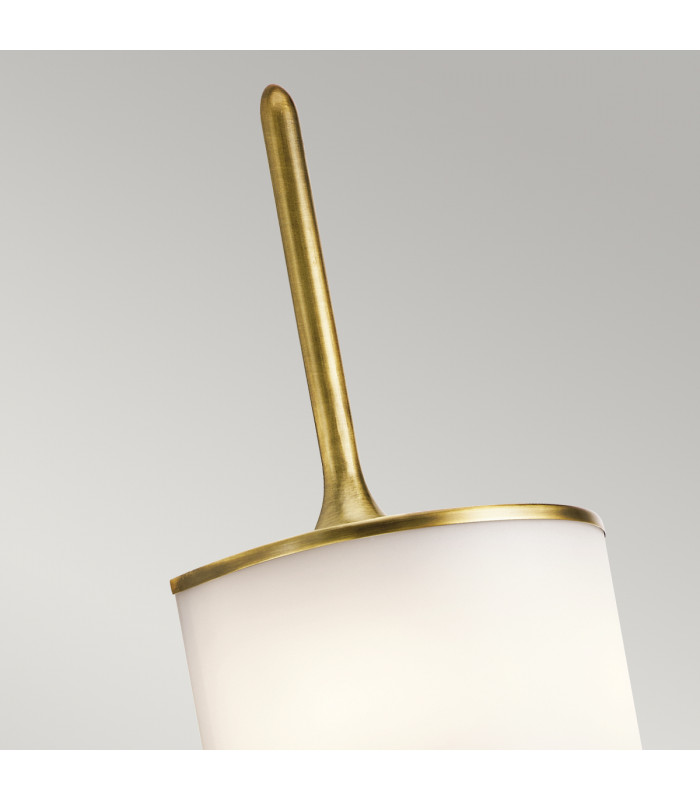 Mona 2 Light Bathroom Wall Light Brass IP44 G9-2