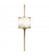 Mona 2 Light Bathroom Wall Light Polished Brass IP44 G9-1