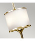 Mona 2 Light Bathroom Wall Light Polished Brass IP44 G9-2
