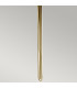Mona 2 Light Bathroom Wall Light Polished Brass IP44 G9-3
