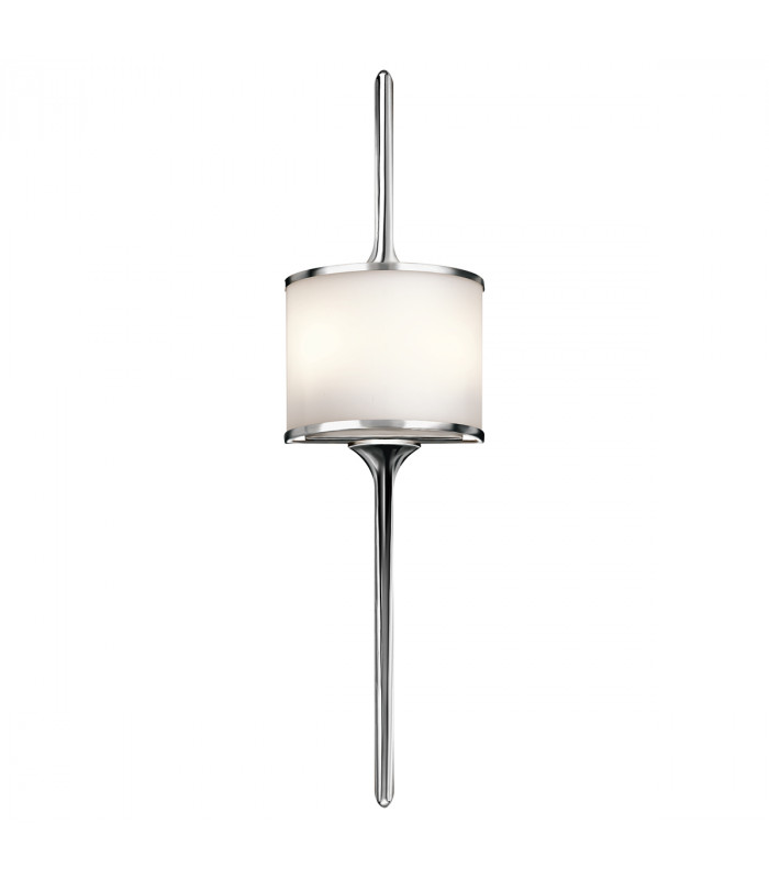 Mona 2 Light Indoor Wall Light Polished Chrome G9-1