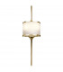 Mona 2 Light Bathroom Wall Light Polished Brass IP44 G9-1