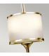 Mona 2 Light Bathroom Wall Light Polished Brass IP44 G9-2