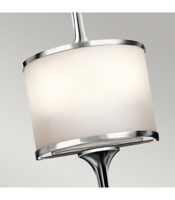 Mona 2 Light Bathroom Wall Light Polished Chrome IP44 G9-2