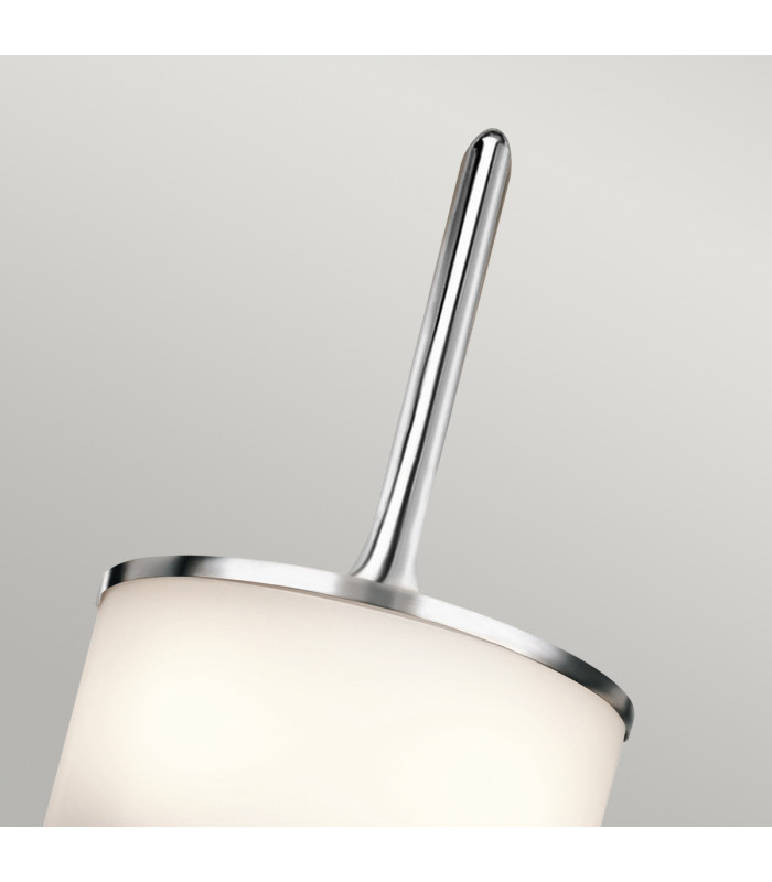 Mona 2 Light Bathroom Wall Light Polished Chrome IP44 G9-3