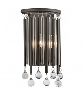 Piper 2 Light Indoor Wall Light Espresso E14-1
