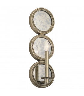 Rosalie 1 Light Indoor Candle Wall Light Gold E14-1
