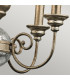 Rosalie 5 Light Chandelier Gold Finish E14-6