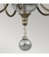 Rosalie 5 Light Chandelier Gold Finish E14-7
