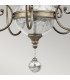 Rosalie 5 Light Chandelier Gold Finish E14-5